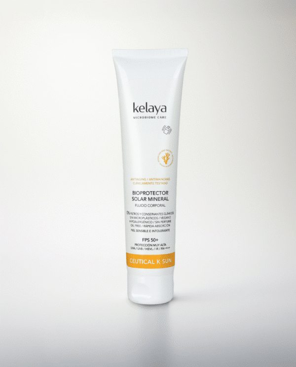 Bioprotector solar mineral fluido corporal
