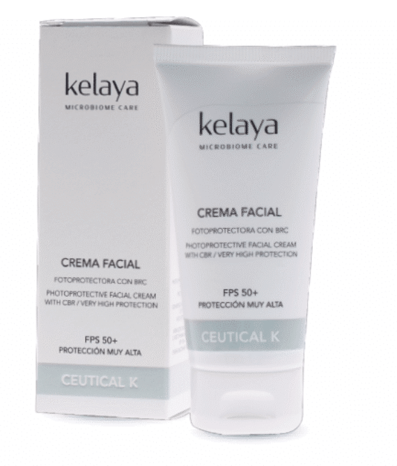 Crema facial fotoprotectora con brc / fps 50+